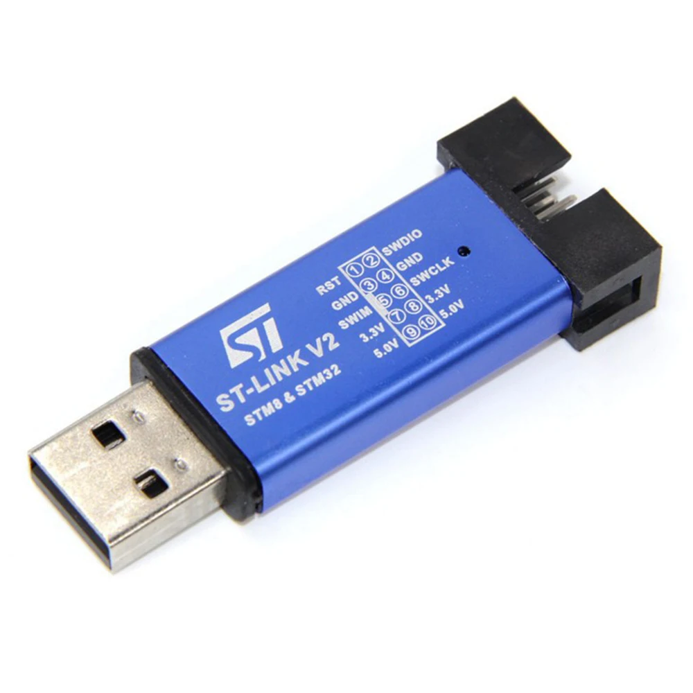 ST LINK V2 Mini STM8 STM32 Эмулятор загрузчика программирующий блок (три случайных