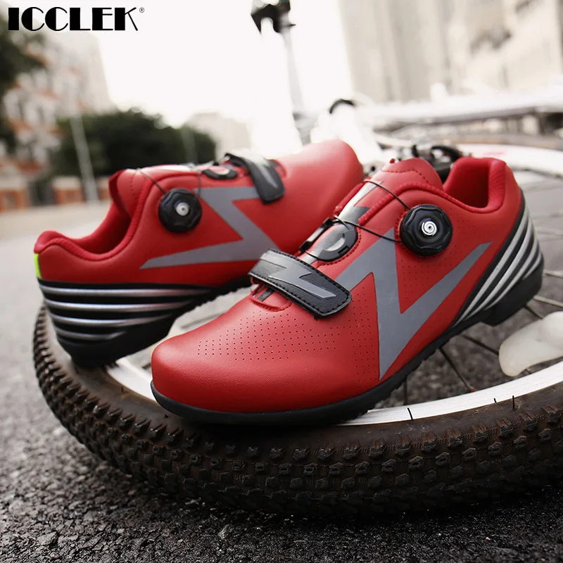 

Cycling Shoes Road Bike Sneakers Mountain Mtb Triatlon Men's Fashion Boots No-Locking Women's Bicycle Cleat Adult Teenage Sport