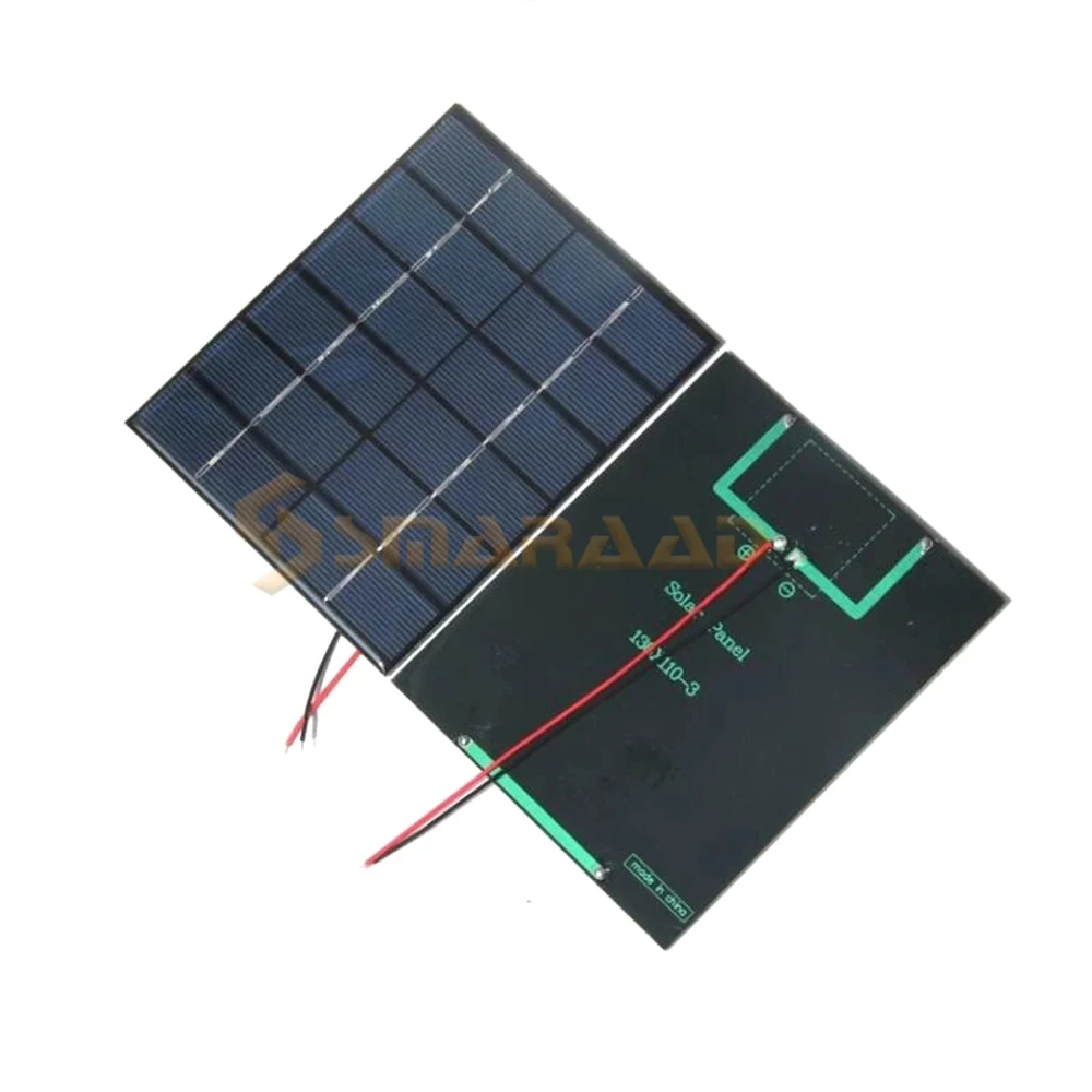 6v 3 5w solar panel battery charger diy solar module charging board with usb port portable outdoor power bank for mobile phones free global shipping