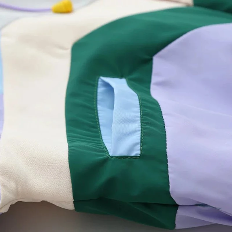 Женская куртка бомбер в пастельном стиле Сувенирная Куртка с симпатичной