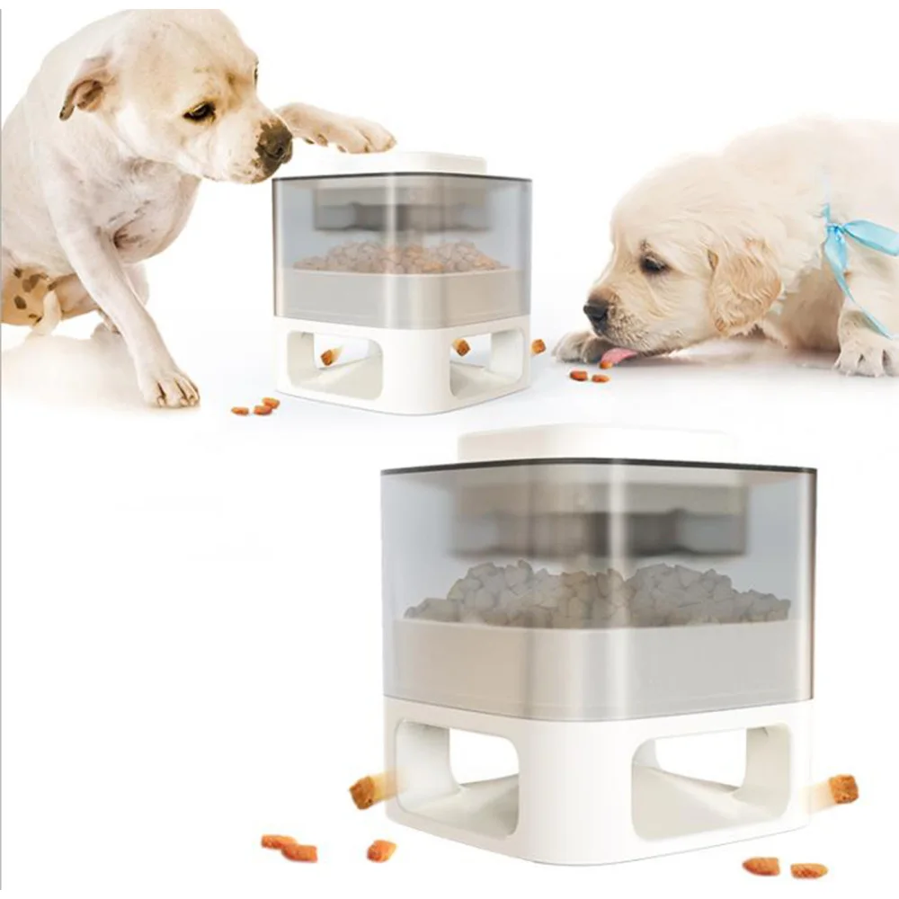 

Устройство для кормления питомцев с пулями, тарелка для питомцев, игрушка для медленного кормления, интерактивные товары для кормления соб...