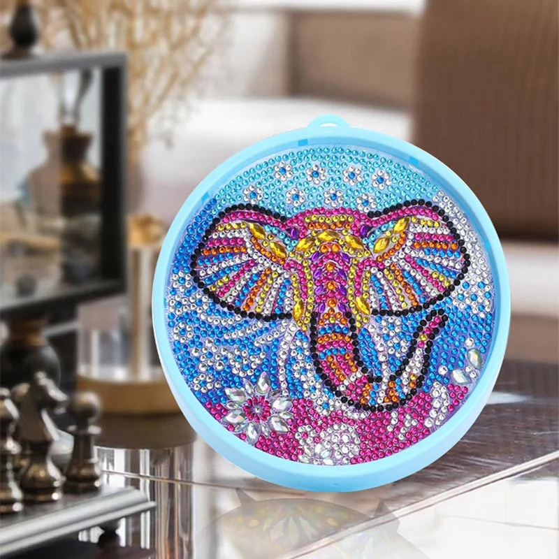 DIY алмазная живопись светодиодный светильник со слоном Алмазный декоративный