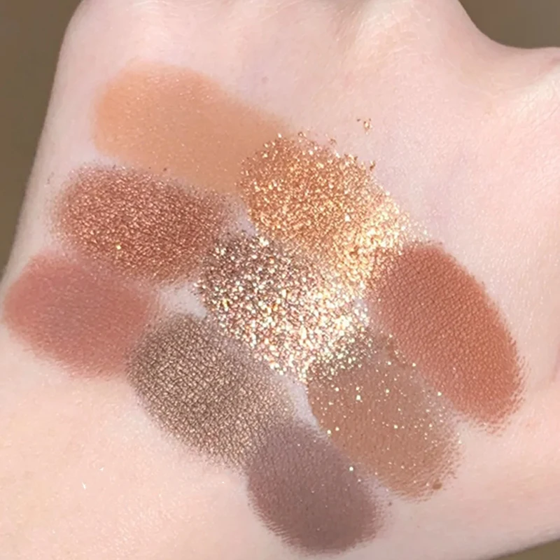 

9 Colors Wild Child Eyeshadow Palette Matte Glitter Metallic Makeup Palette Shimmer Nude Chocolate Eye Shadow Brown Eye pigments