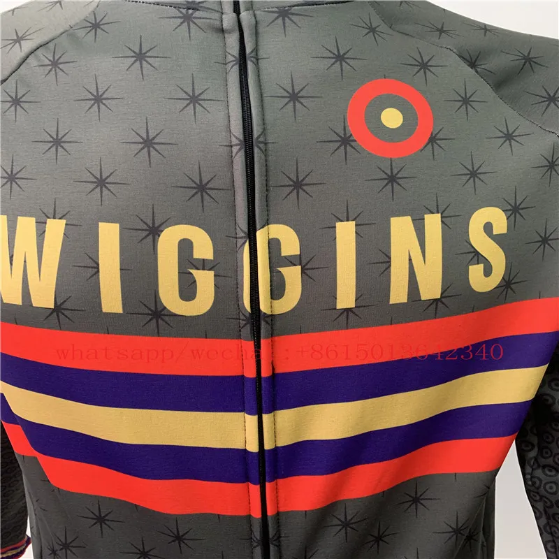 New Wiggins men's high quality winter wool warm long sleeve professional team cycling bicycle tights bicicleta maillot ropa