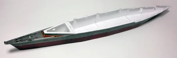 74 см 3D Бумага модель Япония Chicheng самолета сборка 1:350 Масштаб Cruiser ручной DIY игрушки