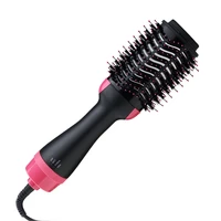 hair dryer hot air brush styler and volumizer hair straightener curler comb roller one step electric ion blow dryer brush