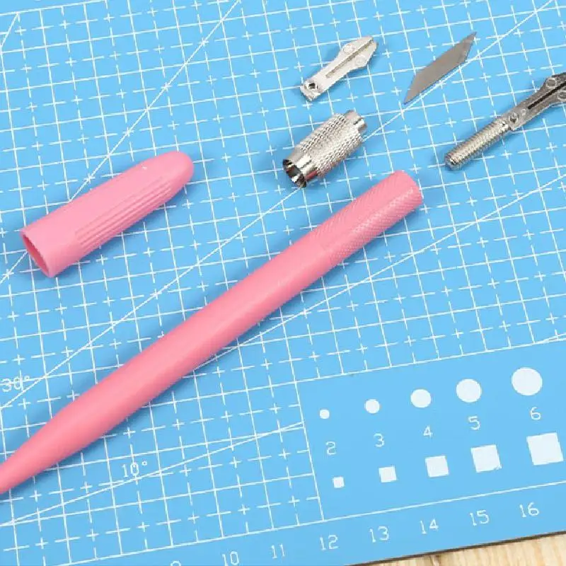 A5 Cutting Mat Carving Knife Set For Manual Diy Sticker Washi Tapes Cutter Pads Journal Tools Stationery Supplies Anti-cutting | Канцтовары