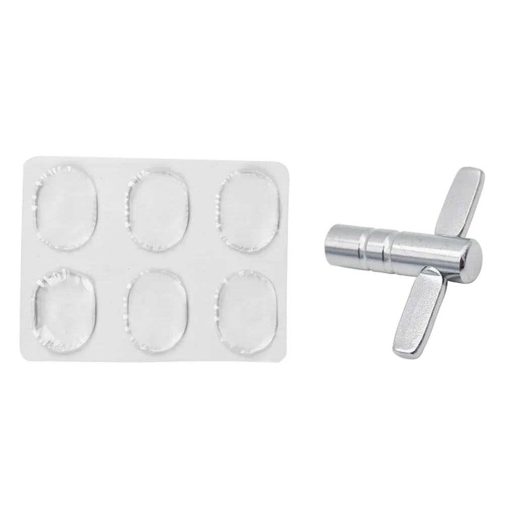 

Drum Damper Gel 6 Pack With One Drum Tuning Key Pack 1