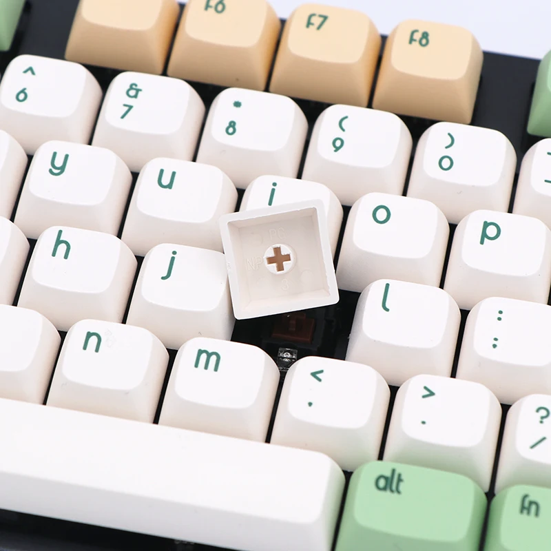 Keypro Ретро Ethermal Dye сублимационные шрифты PBT keycap для проводной USB механической