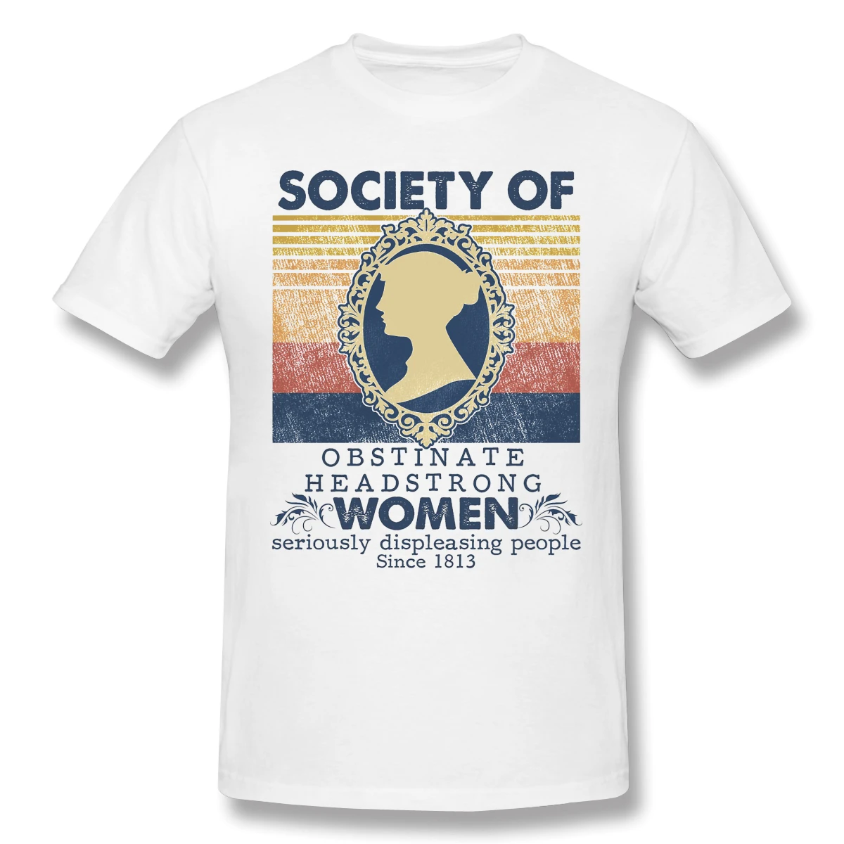 Мужские футболки с надписью Pride and Preference Забавные топы из чистого хлопка Society Of