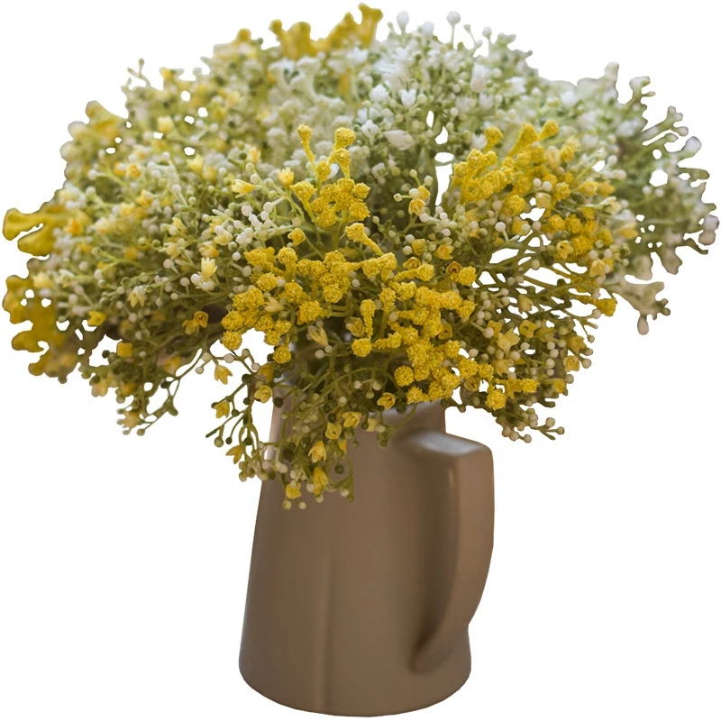 

Non Woven Fabrics Flower Artificial Flower Bouquet Living Room Holding Flowers Multicolor Sztuczne Kwiaty Home Garden EF50SF