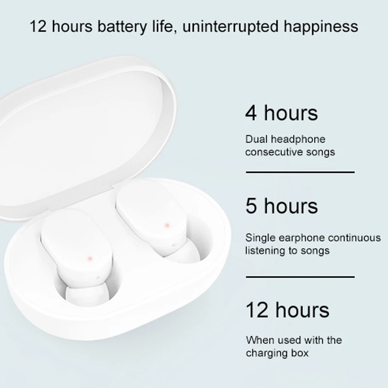 Bluetooth-наушники Xiaomi AirDots Youth Version TWS стерео MI беспроводные мини-наушники гарнитура с