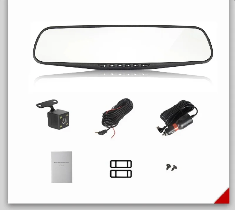 

Dash Cam Mirror Car Dvr Mirror Dual Dash Camera Dual Cameras Mirror Dashcam Full HD Dashcamera In Car Video Camera Car Dvrs