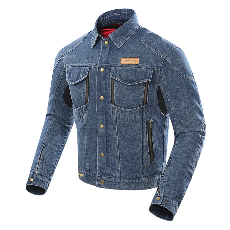 Дышащая мотоциклетная куртка из сетчатой ткани с защитой CE JD207 | Автомобили и