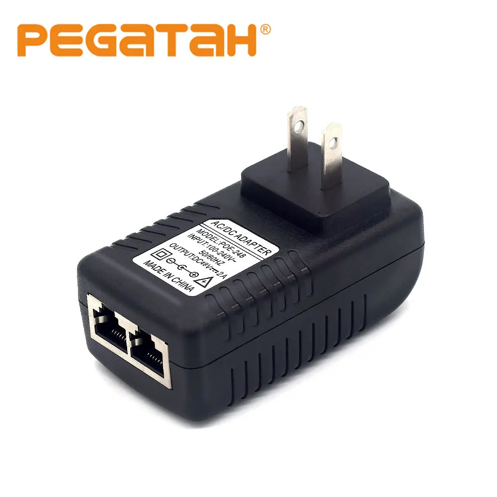 1 шт. 12В 2А POE инжектор питания через Ethernet Инжектор адаптер ЕС/США опционально|eu us|us