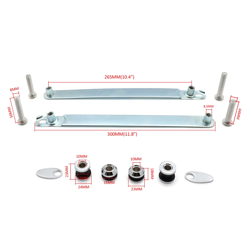 Набор оборудования для стыковки съемных деталей Harley Davidson Dyna спинка боковая