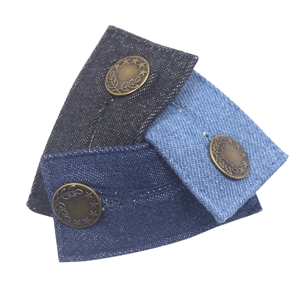 Металлическая пряжка-удлинитель для джинсов 3 цвета | Дом и сад