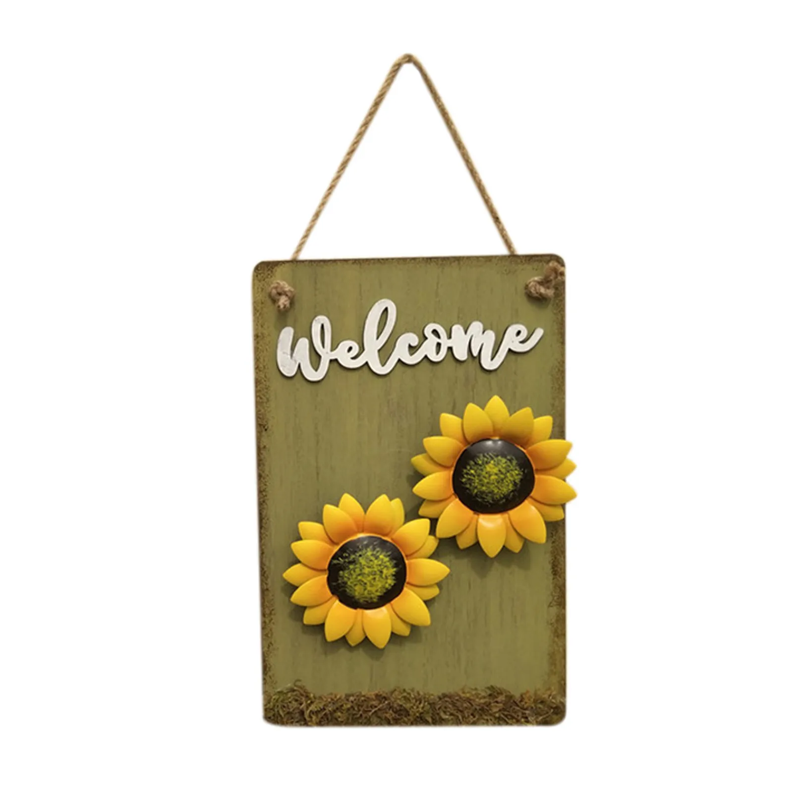 

European Style Iron Mural Garden Creative Living Room Wall Decorations Sunflower Door Wall Pendant Home Wall Decorations