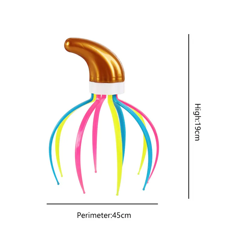 Массажер для тела с 5 когтями осьминог головы и шеи оборудование снятия стресса