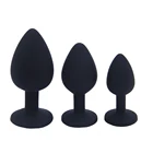 Силиконовая Анальная пробка унисекс секс пробка взрослые секс игрушки мужчиныженщины мужчины массажер простаты анальный тренажер для паргеев