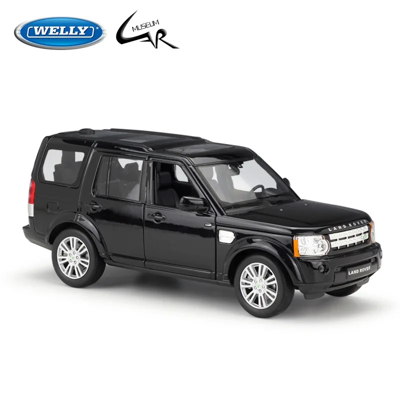 

WELLY 1:24 Model Car Simulation Alloy Metal Toy Car Children's Toy Gift Collection Model Toy Gifts Land Rover Discovery 4 SUV