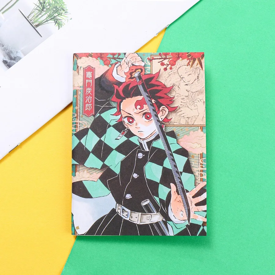 Cosplay Anime Demon Slayer Cartoon Notebook Yugi Amane Note Book Paper Agenda Schedule Planner Sketchbook Stationery for Kids