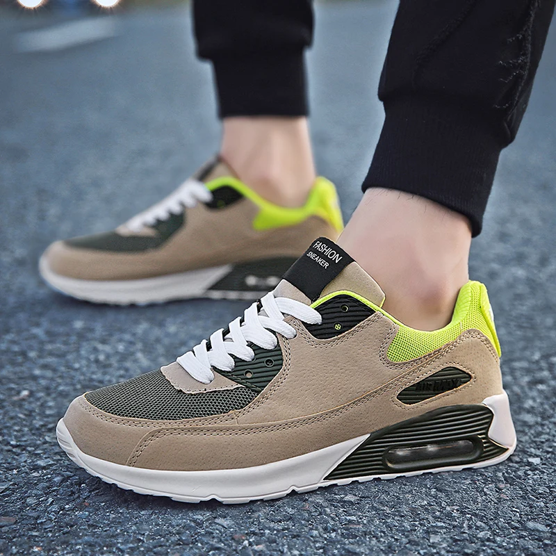 Мужские кроссовки удобные с воздушной подушкой спортивная обувь для мужчин