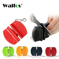 walfos portable mini kitchen knife sharpener kitchen tools accessories creative butterfly type two stage knife sharpener