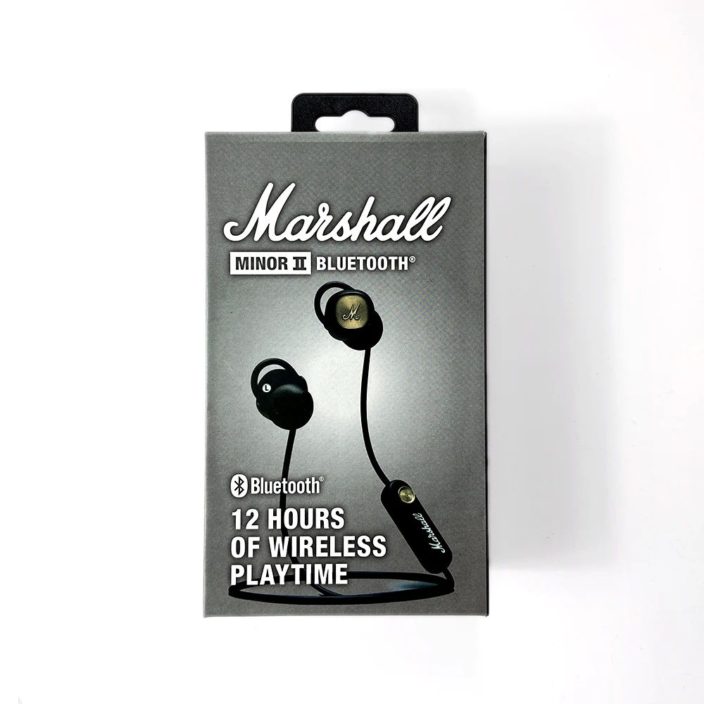 

Marshall Minor II Bluetooth 5.0 Earphones Wireless Earbuds Deep Bass Headphones Sport Headset Ergonomic Fit for Smartphone Music