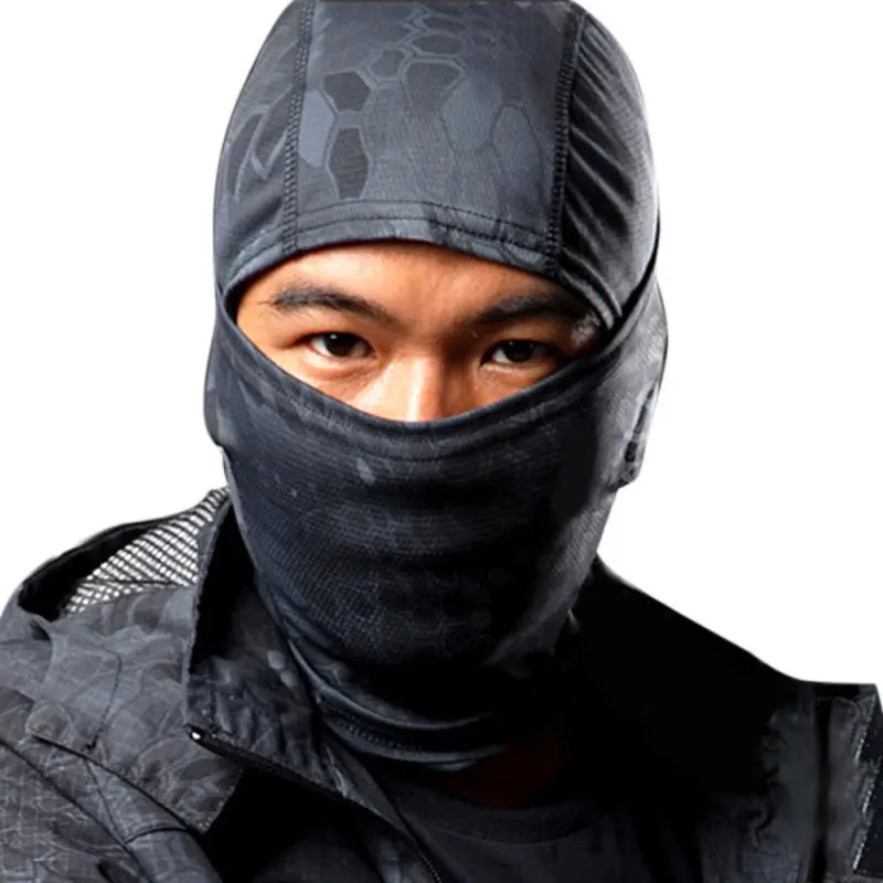 Для Мужчин's Кепки анфас маска тактический Открытый Airsoft лыжные Quick-капюшон для