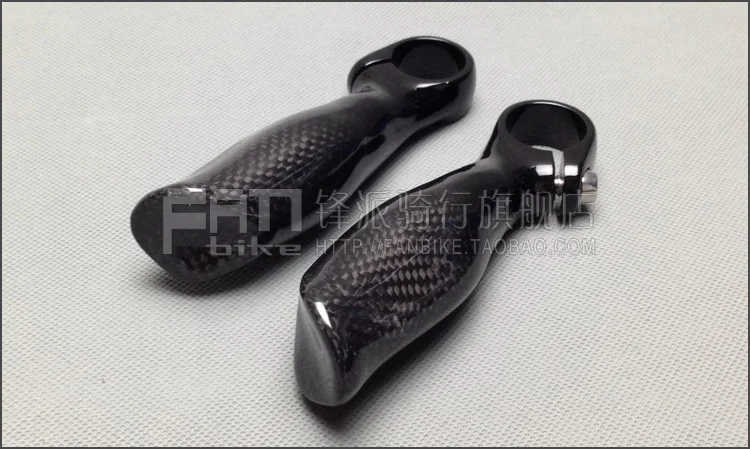 

Ultralight Glossy 3K Carbon Fiber MTB Bicycle Handlebar Bar Ends 22.2MM Mountain Bike Bar End Bicycle Parts 120g/pair