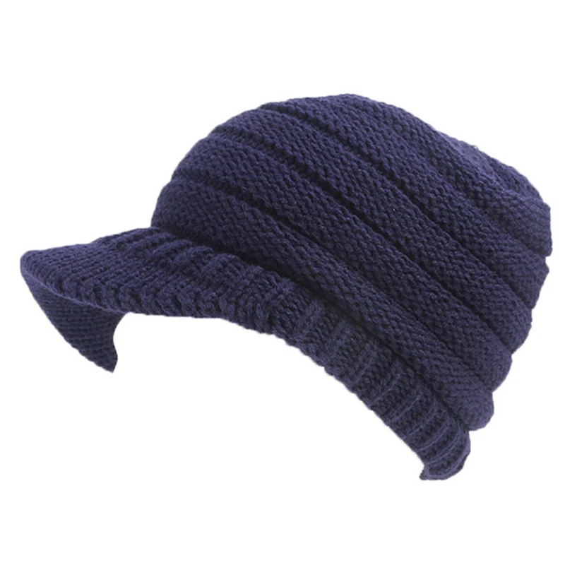 Осенне зимние вязаные шапки Женская сохраняющая тепло шапка облегающие мягкие