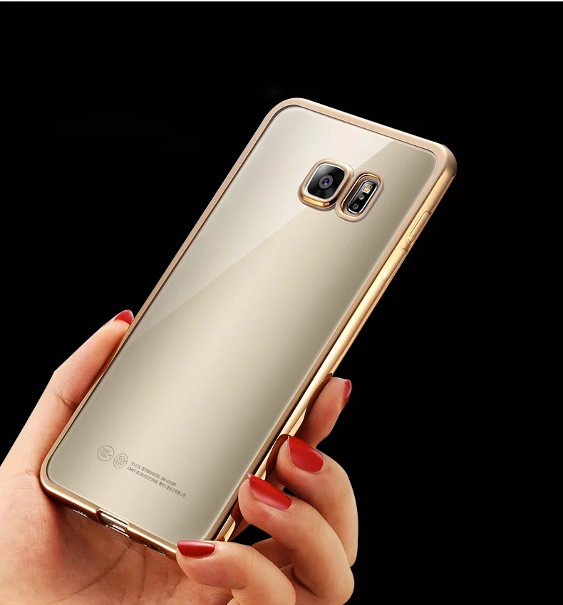 UPaitou роскошный позолоченный Мягкий ТПУ чехол для samsung Galaxy S5 S6 S7 Edge S8 S9 Plus C5 C7 C9 Pro Note 8