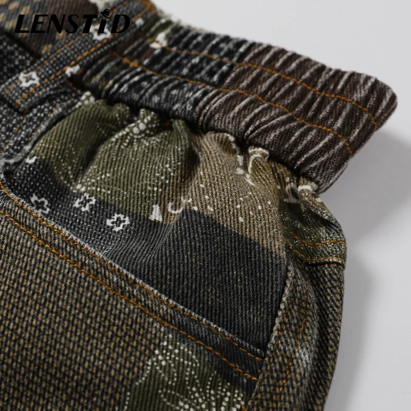 

LENSTID Men Hip Hop Cargo Joggers Sweat Pants Patchwork Harajuku Streetwear 2020 Autumn Sweatpants Casual Fashion Harem Trousers