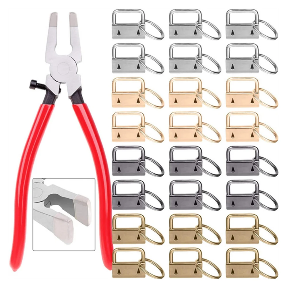 

Установите брелок для браслета небольшие детали Ленточные пряжки плоскогубцы четыре цвета ручные инструменты Регулируемый зажим для кост...