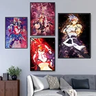 Домашний декор, печать на холсте, картина Гуррен Лаганн камина, постер, настенное искусство, модульные аниме картины для кровати, фон без рамки