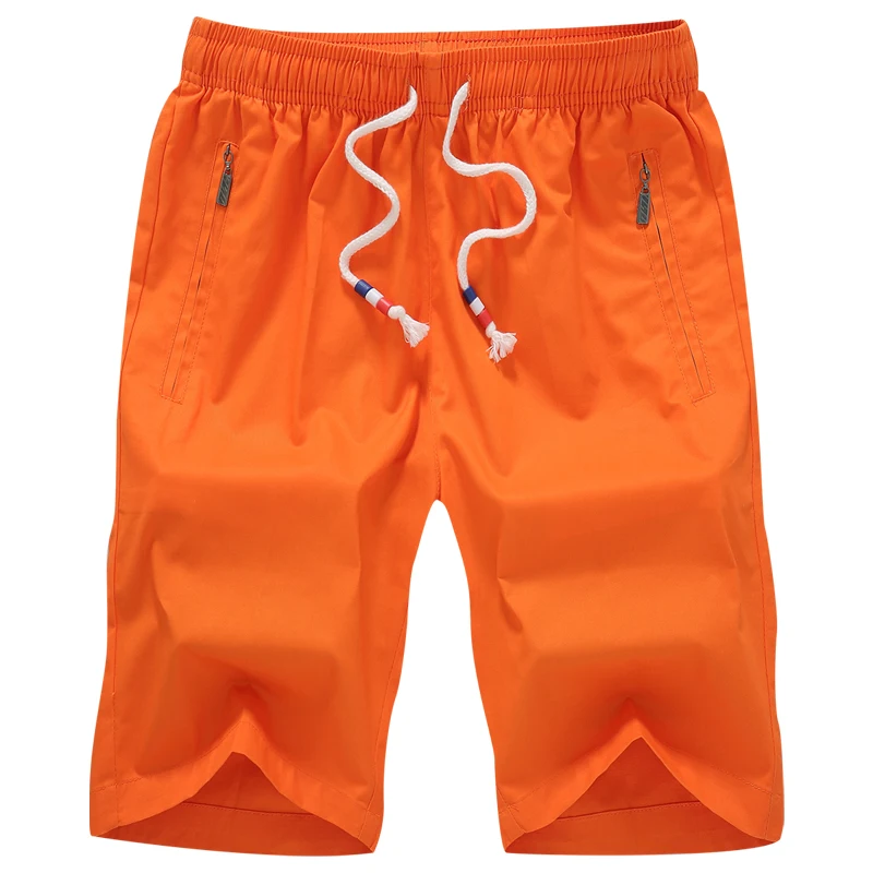 

2018 Arrival Men Shorts Cotton Casual Shorts For Men Elastic Waist Summer Beach Shorts 9 color High Quality