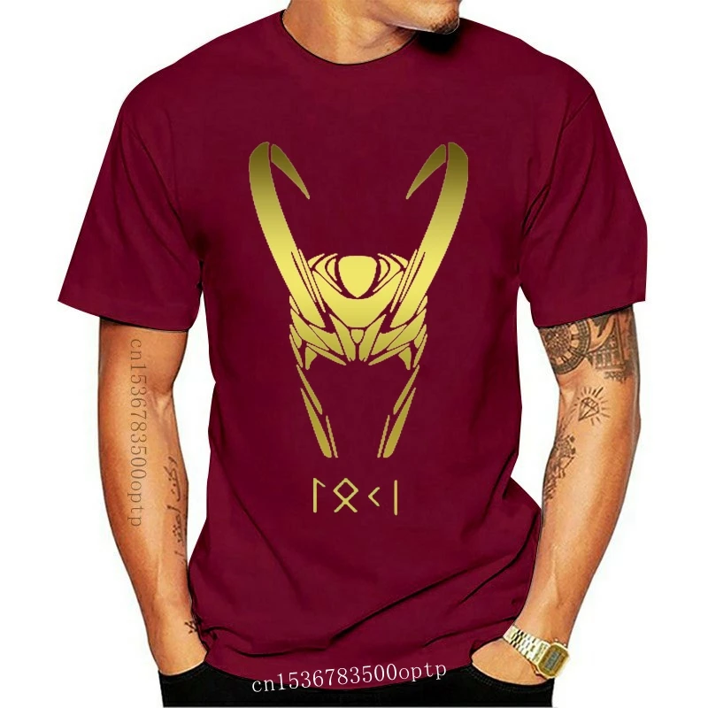 Новая мужская футболка Loki с коротким рукавом женская круглым вырезом