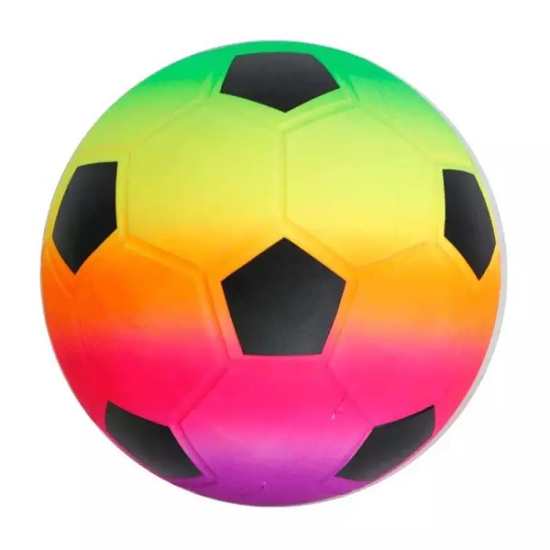 

10pcs/set Children Summer Inflatable Beach Balls Kids Outdoor Indoor Swimming Pool Garden Soft Rainbow Volleyball Child DXAD