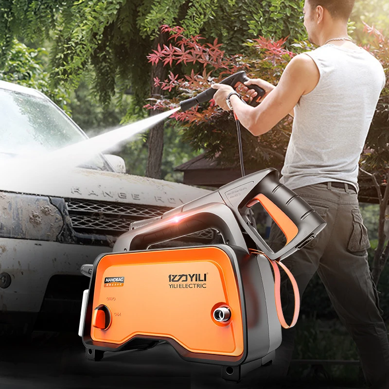 

High Pressure Washer Lithium Battery Wireless Washing Machine Flush Pump Portable Water Gun High Power Household Cleaning Tools