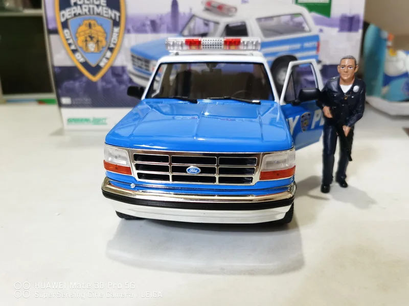 

Greenlight 1:18 1992 FORD MUSTANG Нью-Йорк полиция NYPD Коллекционирование литье под давлением модели автомобилей из сплава