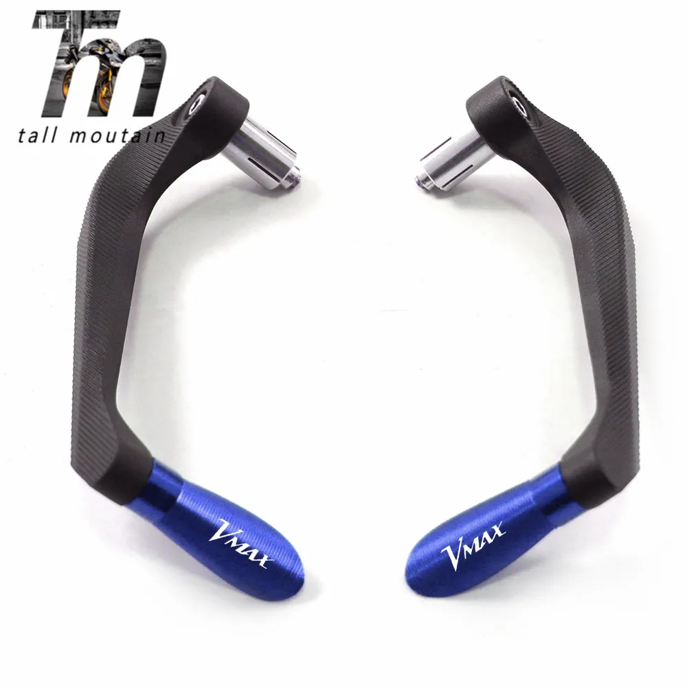 

Universal Motorcycle CNC 7/8" 22mm Handlebar Handle Grips Brake Clutch Levers Guard Protector For Yamaha V-MAX V Max Vmax 1200