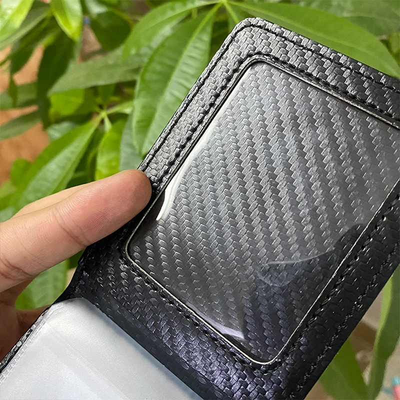 Автомобильная сумка карбоновый Чехол Для водительских прав для Hyundai N Nline Tucson Kona