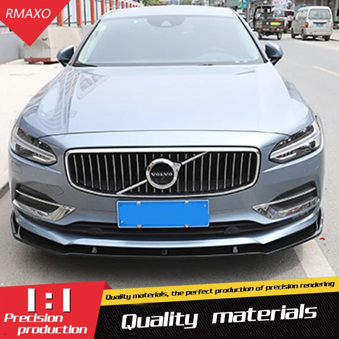 Для Volvo S90 тела комплект спойлер 2018 2019 для ABS задняя губа задний переднего бампера