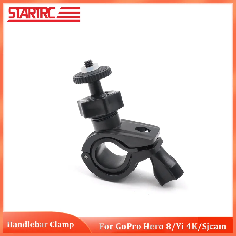 STARTRC O-образный зажим на Руль держатель для GoPro Hero 8 7 6 5 Black Yi 4K Sjcam Sj4000 Eken Insta360