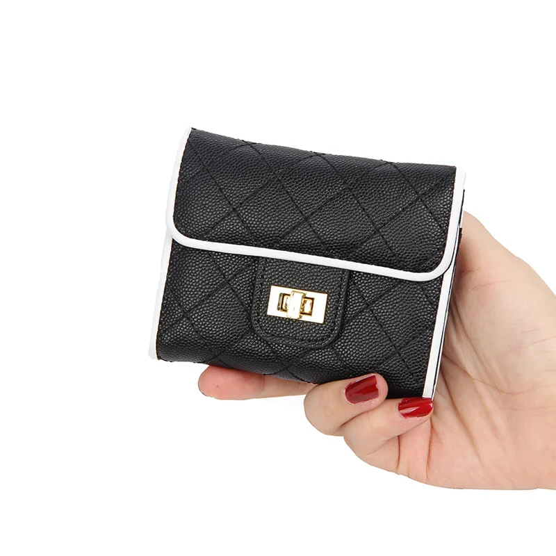 Знаменитый бренд 2020 Новинка Роскошные замковые короткие женские кошельки из