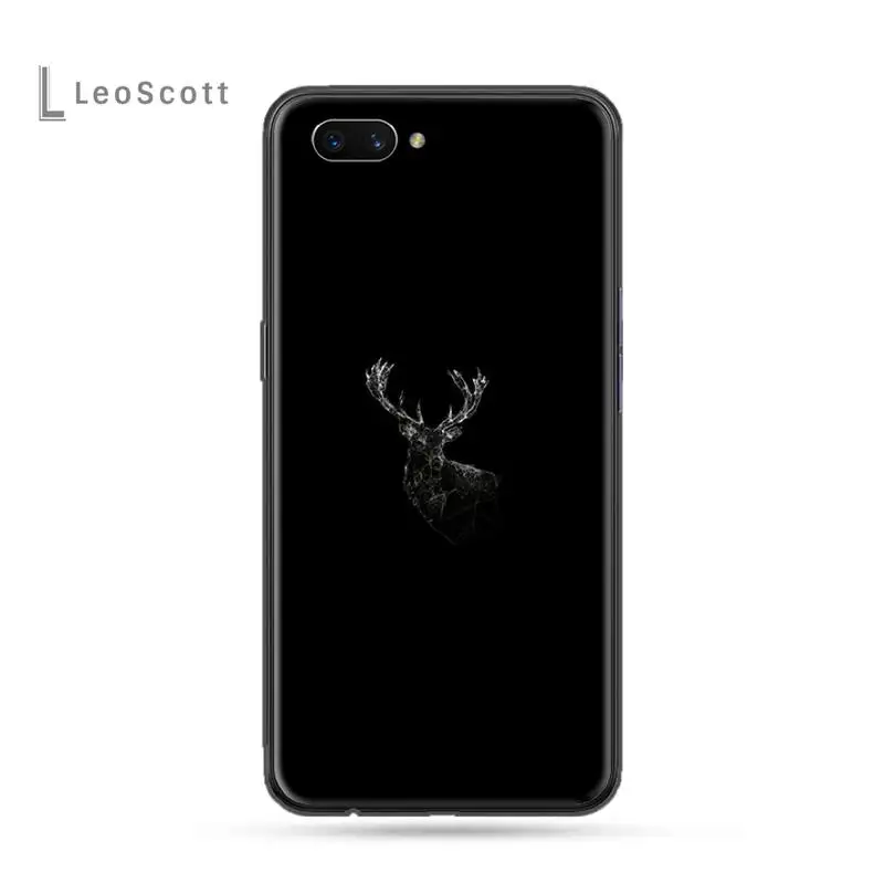 

Beautiful deer head that symbolizes high class Phone Cases For OPPO F 1S 7 9 K1 A77 F3 RENO F11 A5 A9 2020 A73S R15 REALME PRO