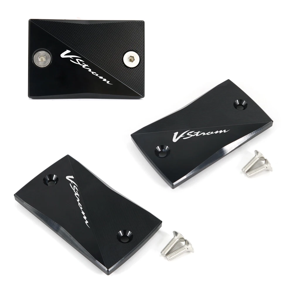 

Front and Rear Brake Front Clutch Brake Fluid Cap Reservoir Cover For Suzuki V-STROM 1000 / DL1000 V-STROM 650 / DL650 2004-2018