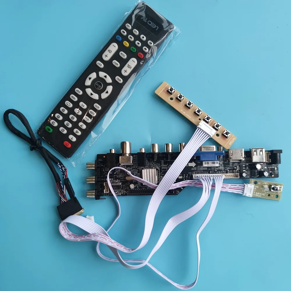 Панель управления для B173RW01 V.3 1600x900 цифровой драйвер USB AV VGA HDMI плата контроллера