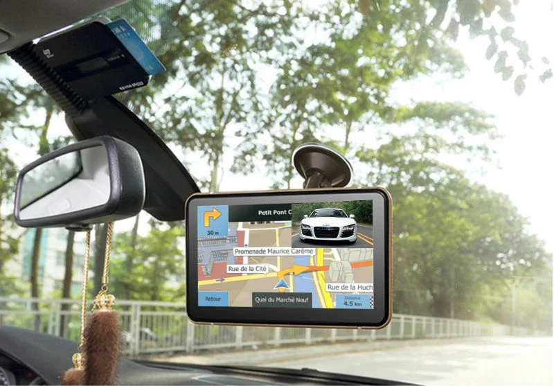 Anfilite " Full HD 1080P видео регистратор рекордер Android 1920*1080P грузовик Dash Cam Автомобильный видеорегистратор с задней камерой и gps Dashcam
